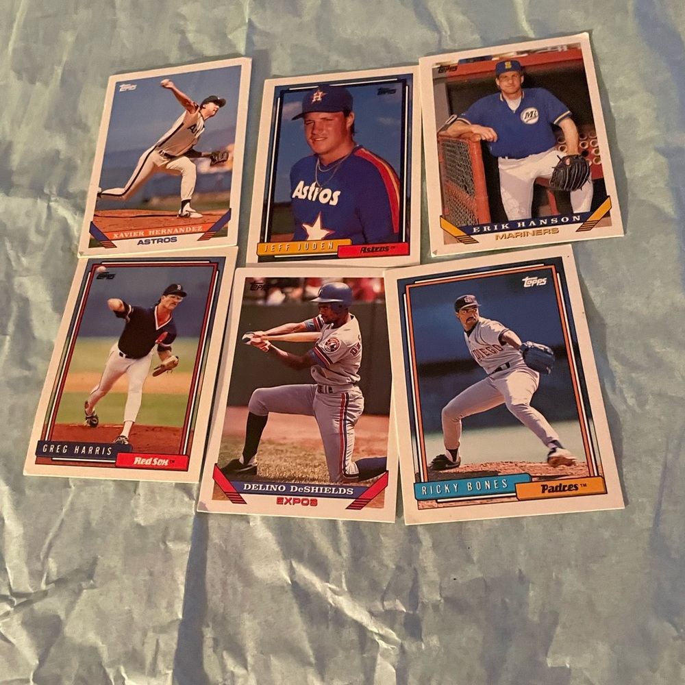 TOPPS 1️⃣9️⃣9️⃣3️⃣ASSORTED BASEBALL ⚾️ CARDS